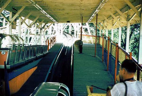Edgewater Park - COASTER STATION FROM LEO PIKE